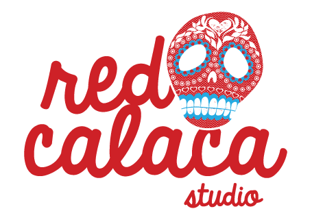 Red Calaca Logo Rosalia
