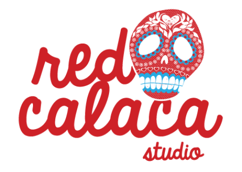 Red Calaca Logo Rosalia