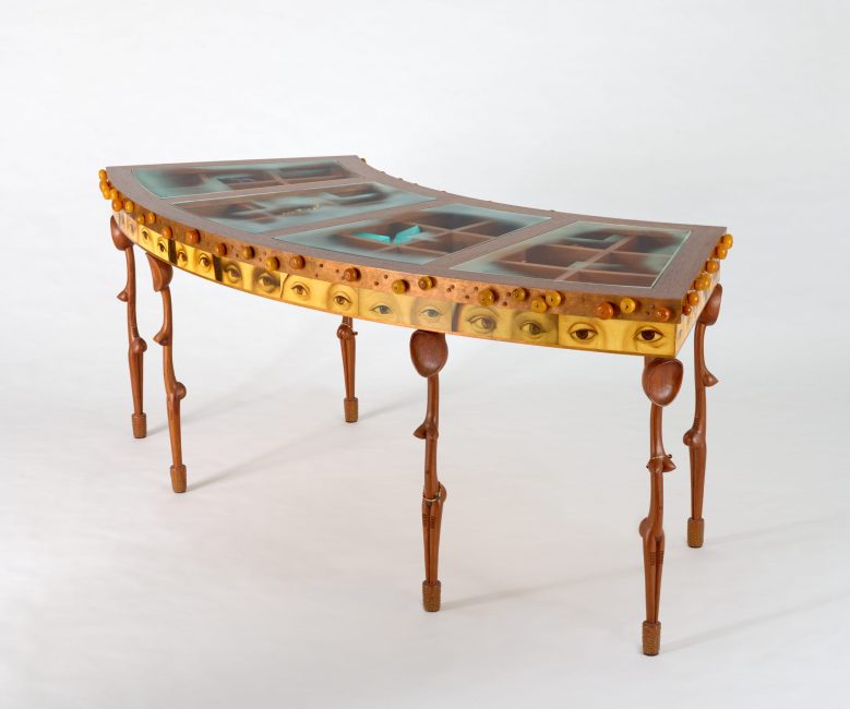 1996 Zulu Renaissance Writing Table for a Lady